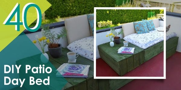 More DIY outdoor furniture ideas coming through...