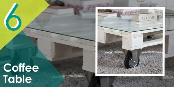 Complete the look of your patio or outdoor space with this DIY pallet coffee table