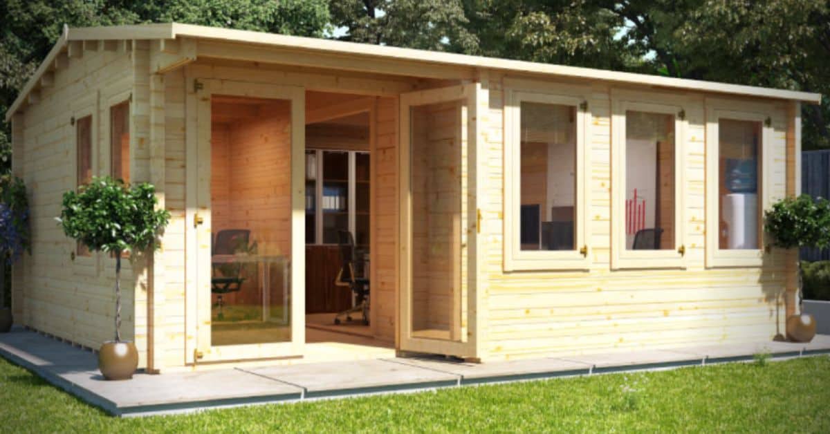 Your Shed Into The Perfect Home Office, Cost To Convert Storage Building Into Home