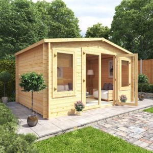 ways-to-heat-up-your-garden-in-winter-6-log-cabin