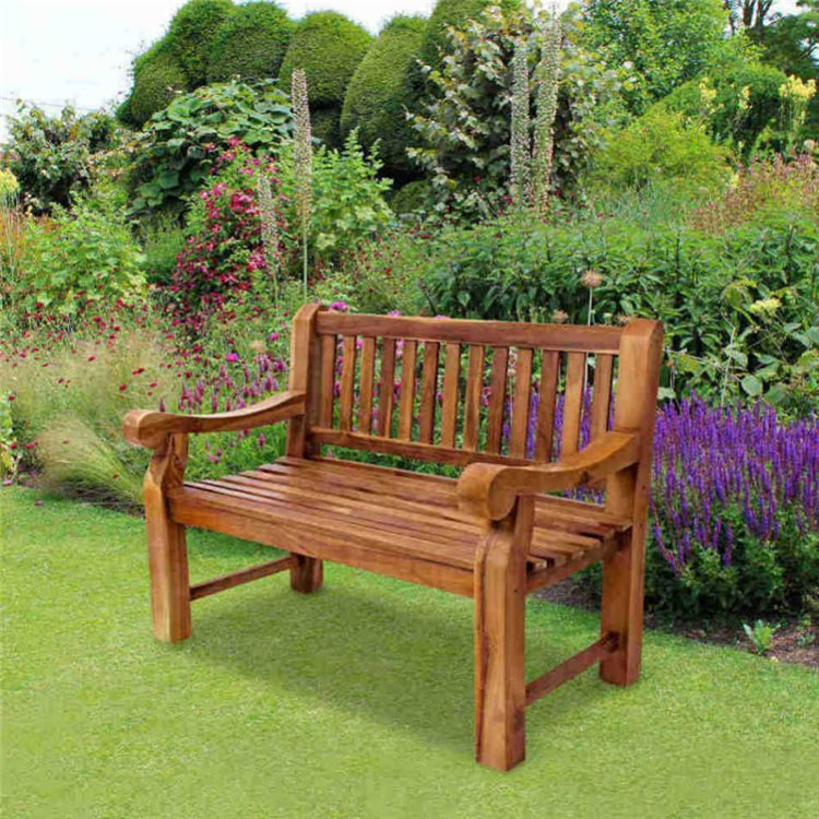 Kingsbridge Premium Teak Two Seat Garden Bench