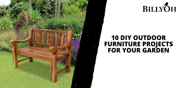 10 DIY Outdoor Furniture Projects For Your Garden