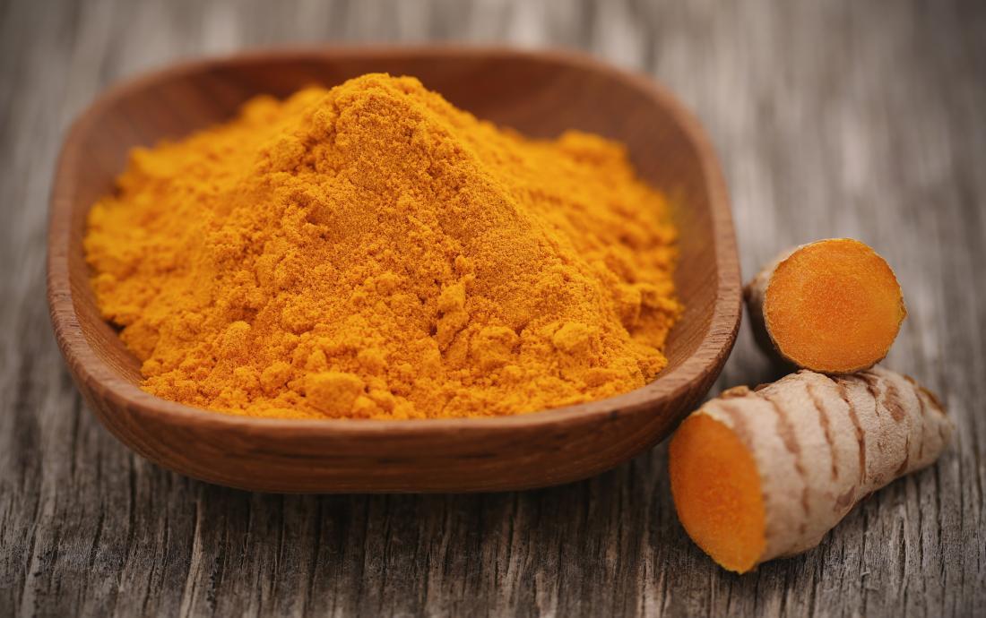 Turmeric powder for hay fever sufferers