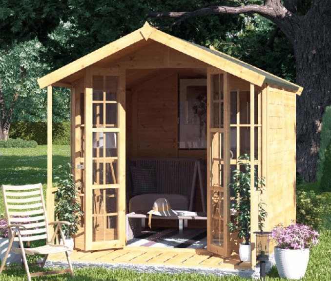 BillyOh Lily Apex tongue and groove summerhouse