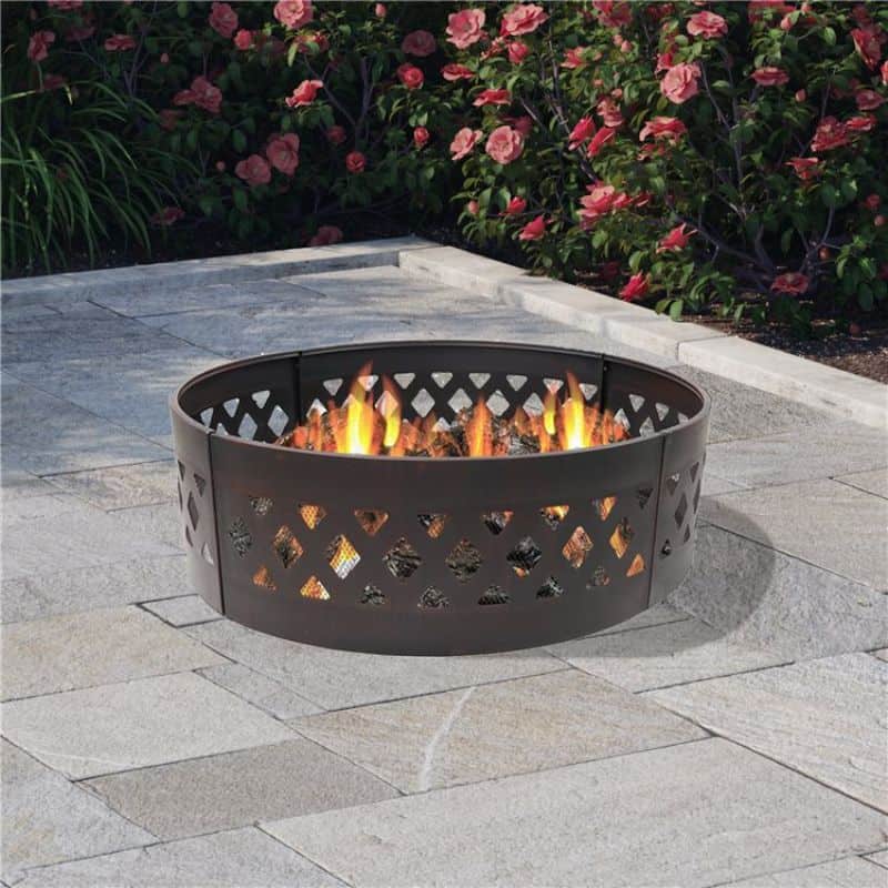 BillyOh Alaska Metal Campfire Fire Pit Ring