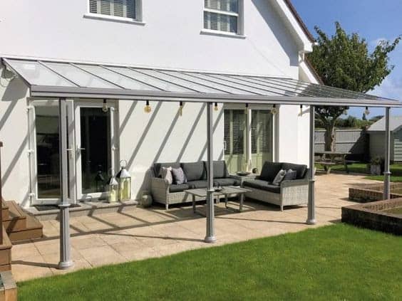 Glass verandas offering a unique extension home living space
