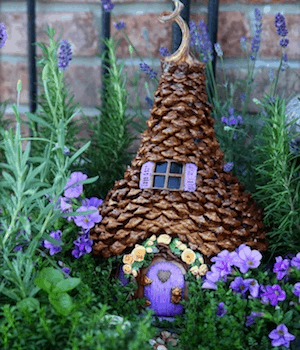 pinecone fairy tree