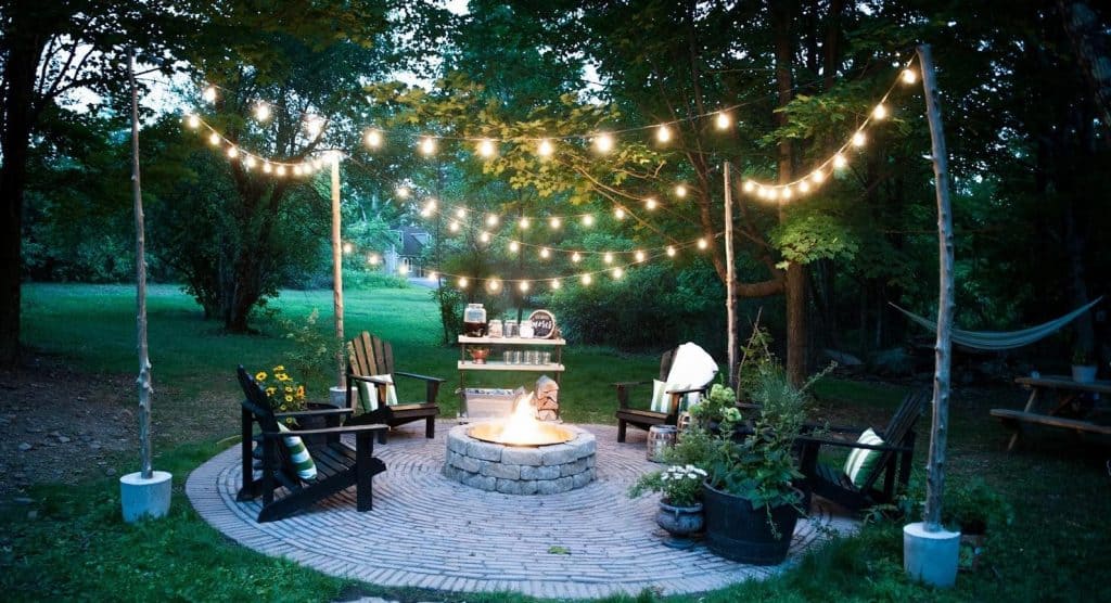 fire pit patio