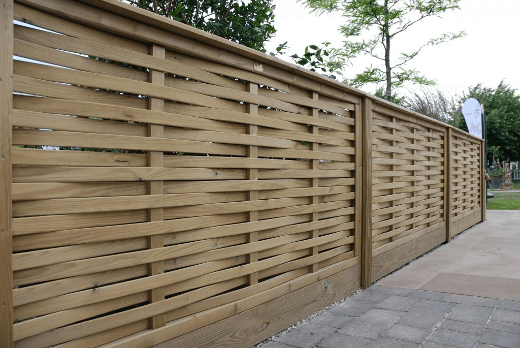 woven fence panels