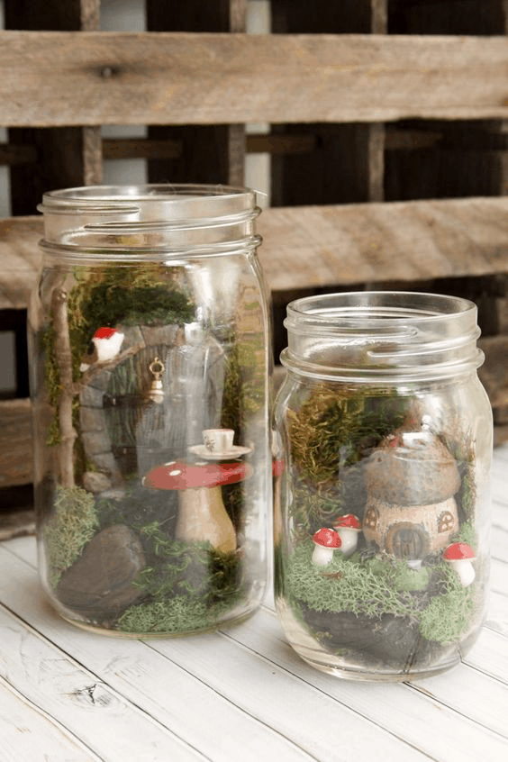 fairy garden terrarium