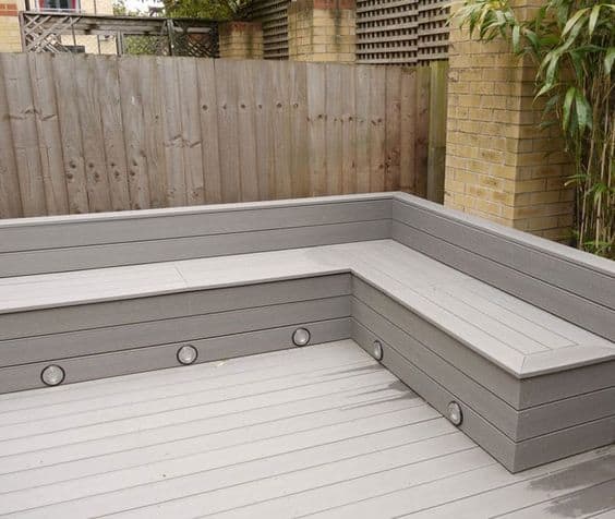 grey deck