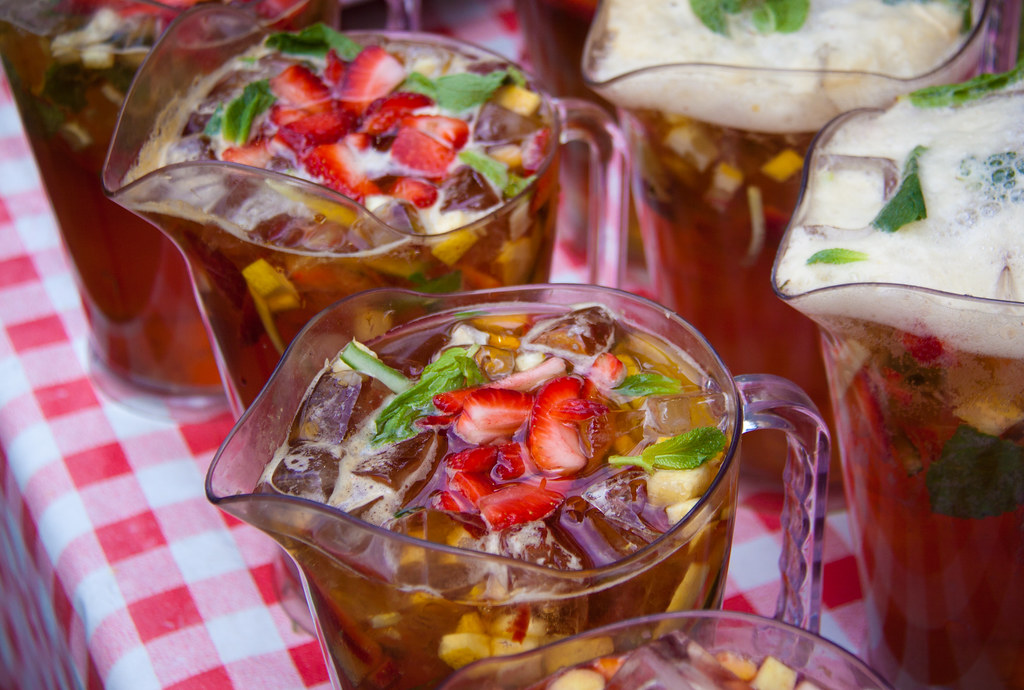 BBQ Checklist: Pimm’s cup cocktail pitchers.