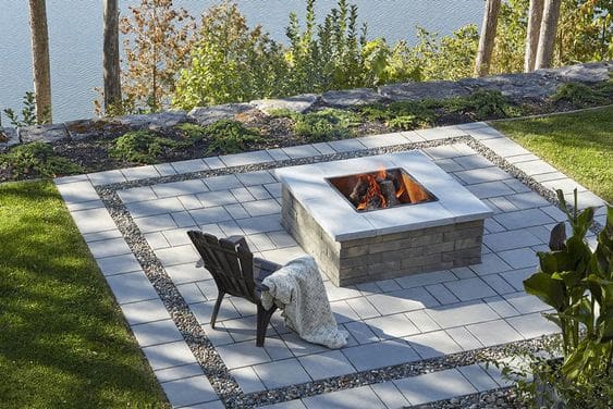 Hottest Garden Fire Pit Ideas You Don T, Square Stone Fire Pit Uk