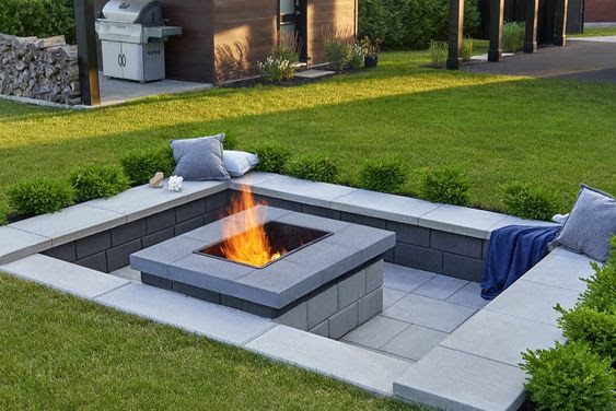 Hottest Garden Fire Pit Ideas You Don T, Fire Pit On Concrete Ideas