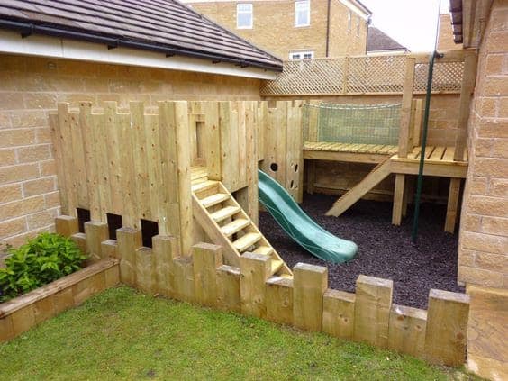 Small play area for a small garden