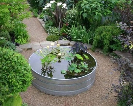  DIY round pond