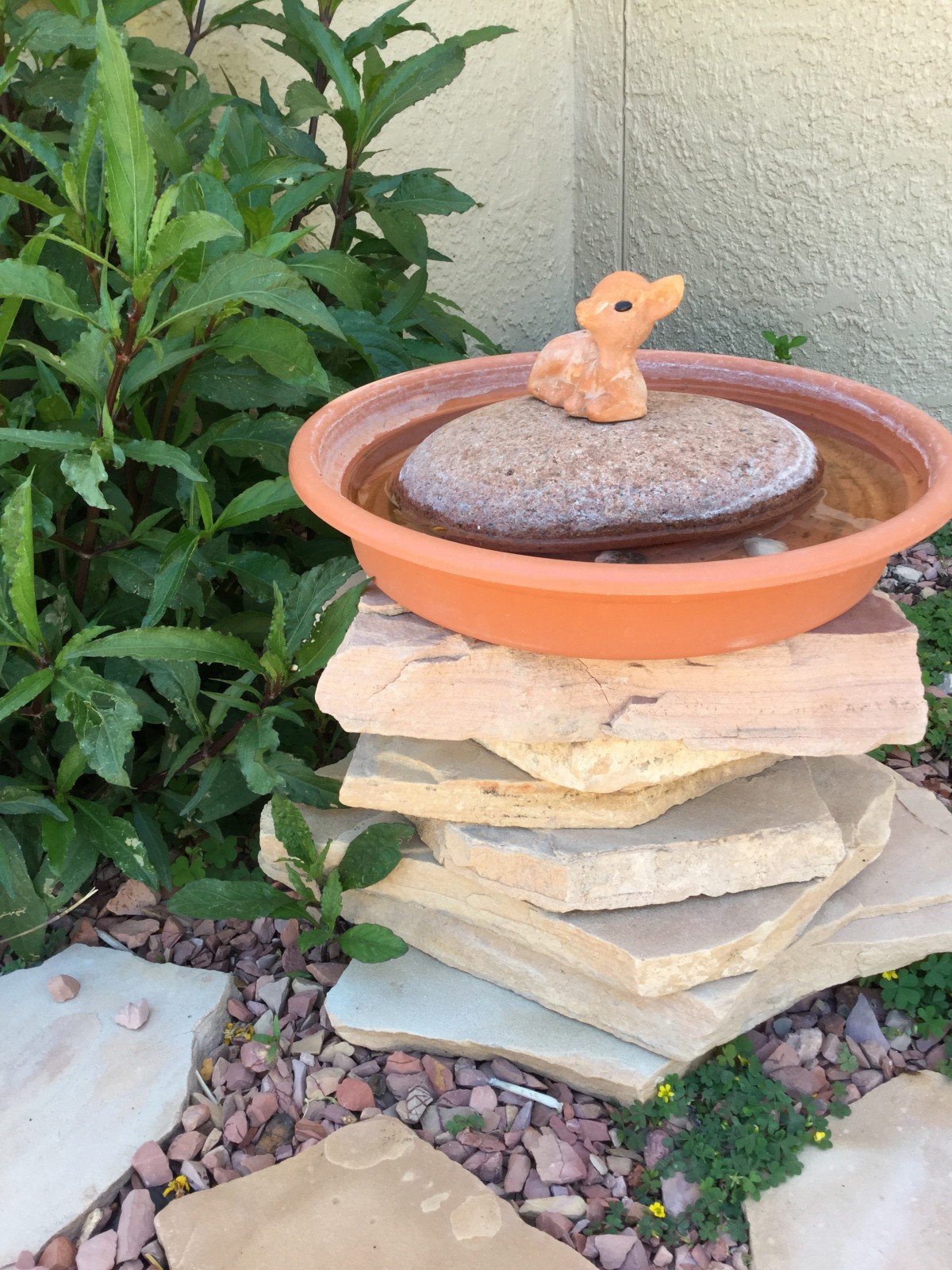 Mini pot garden fountain