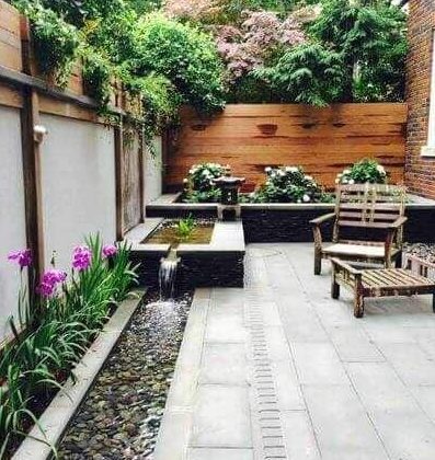 Zen small backyard