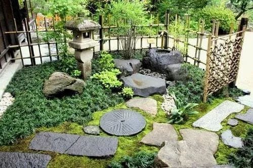 Zen front yard
