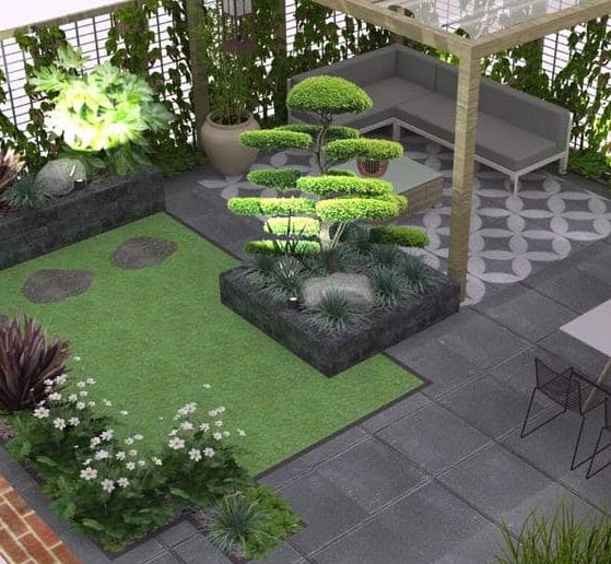 Rectangular Garden Ideas To Maximise, How To Landscape A Rectangular Garden