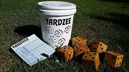 A giant yard version of Yardzee