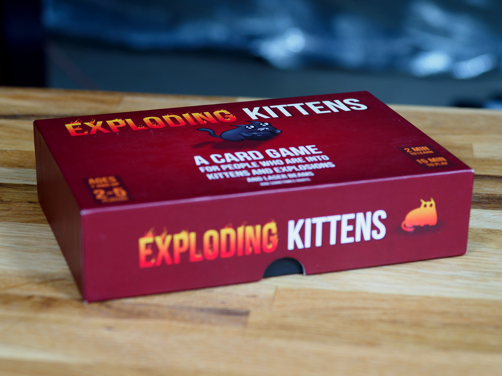 Exploding kittens card