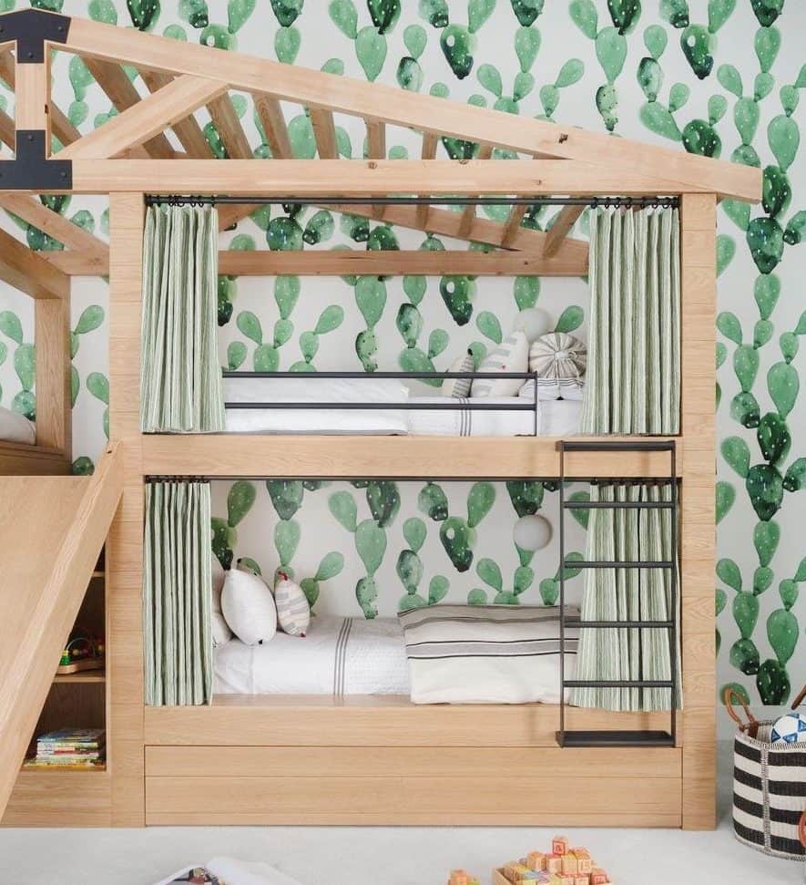 DIY treehouse bed frames