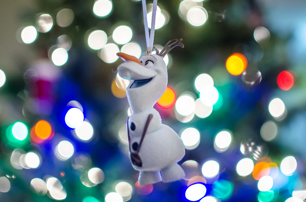 Olaf Christmas tree ornament