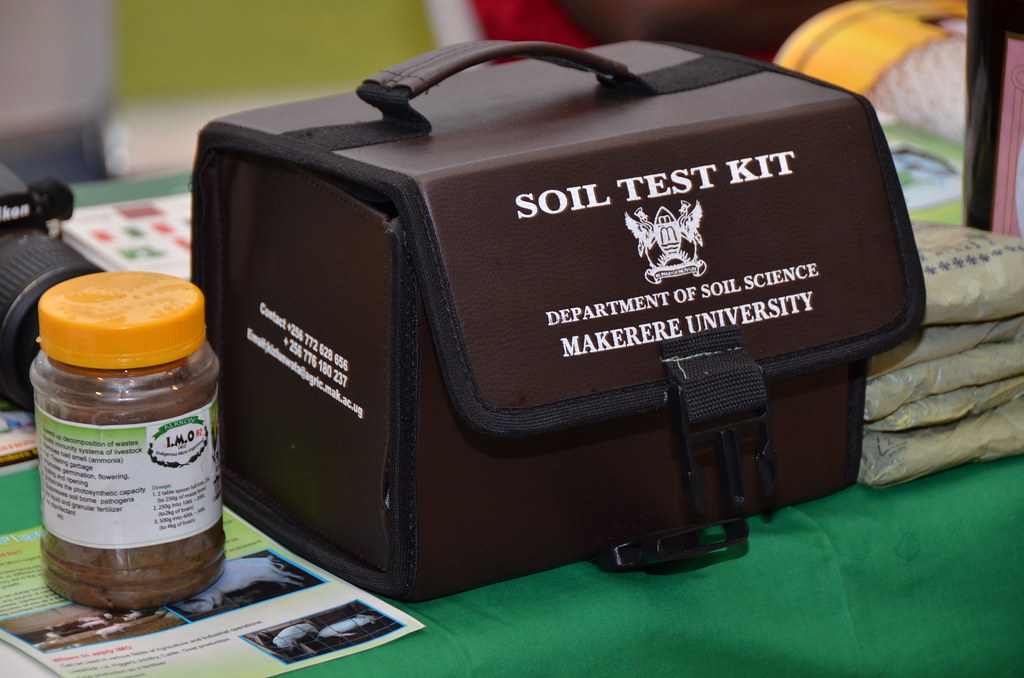 Soil testing kit bag