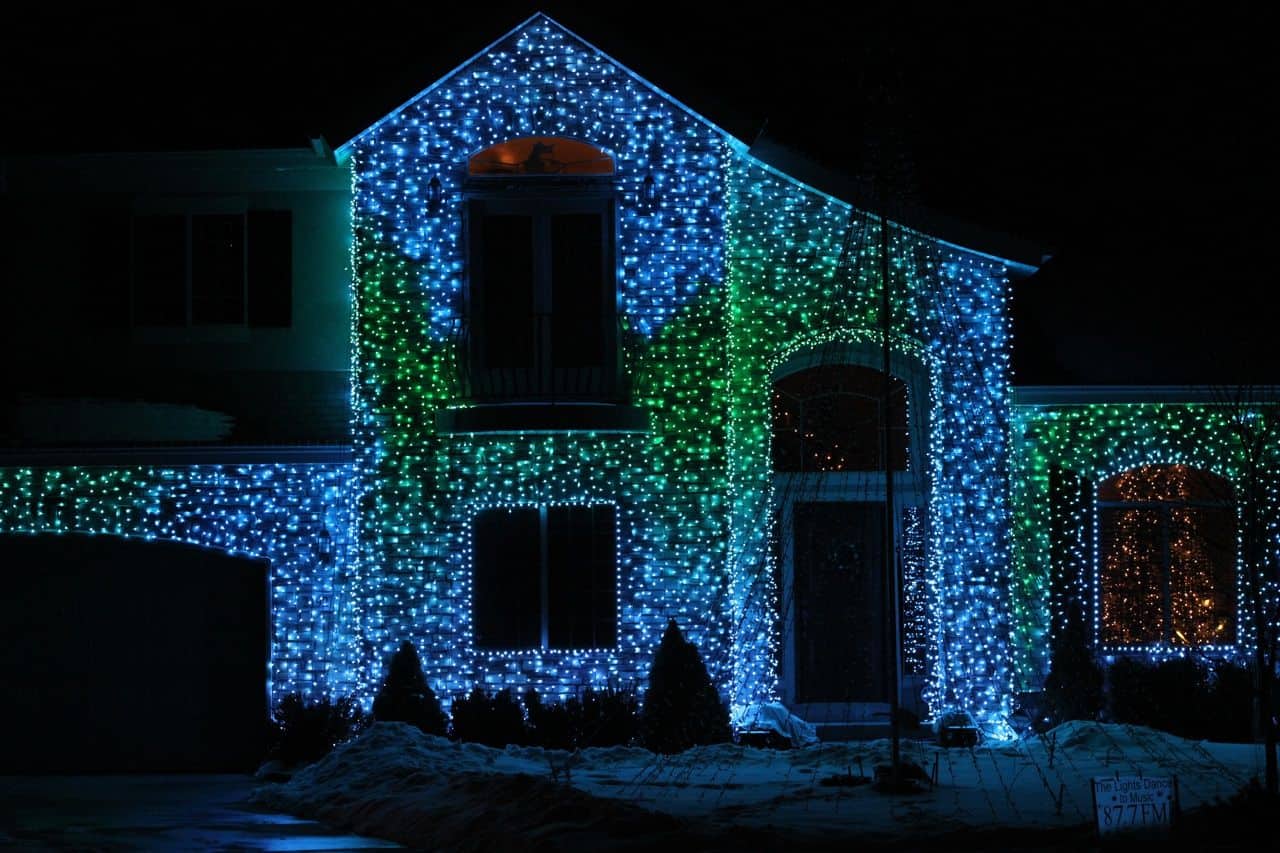 Christmas laser lights
