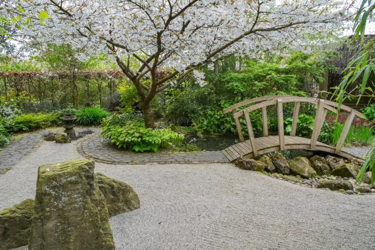 Well-planned Japanese garden design