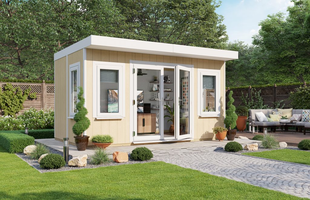 BillyOh Garden Buildings Direct Studi fully-insulated garden room