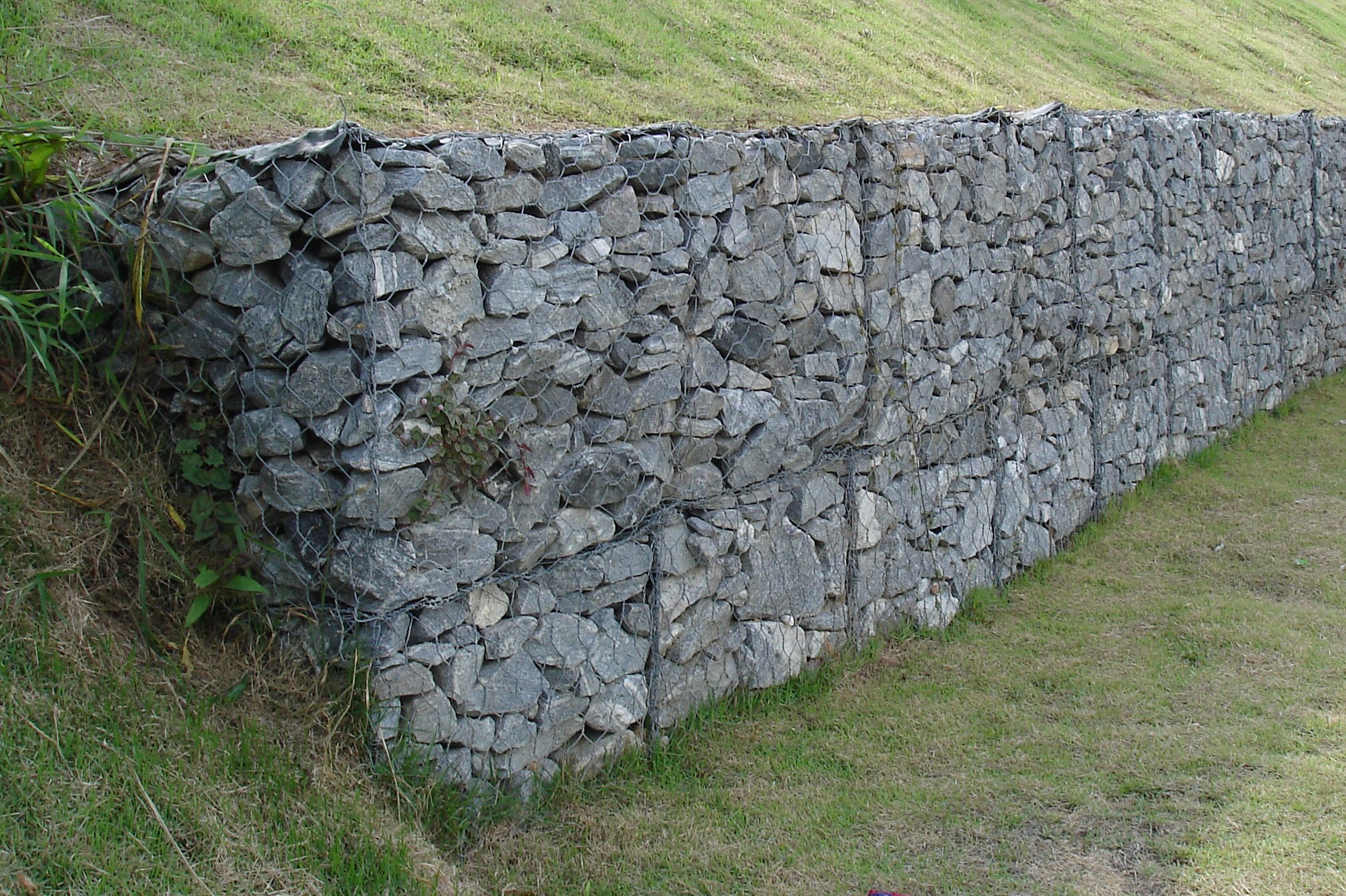 Gabion walls