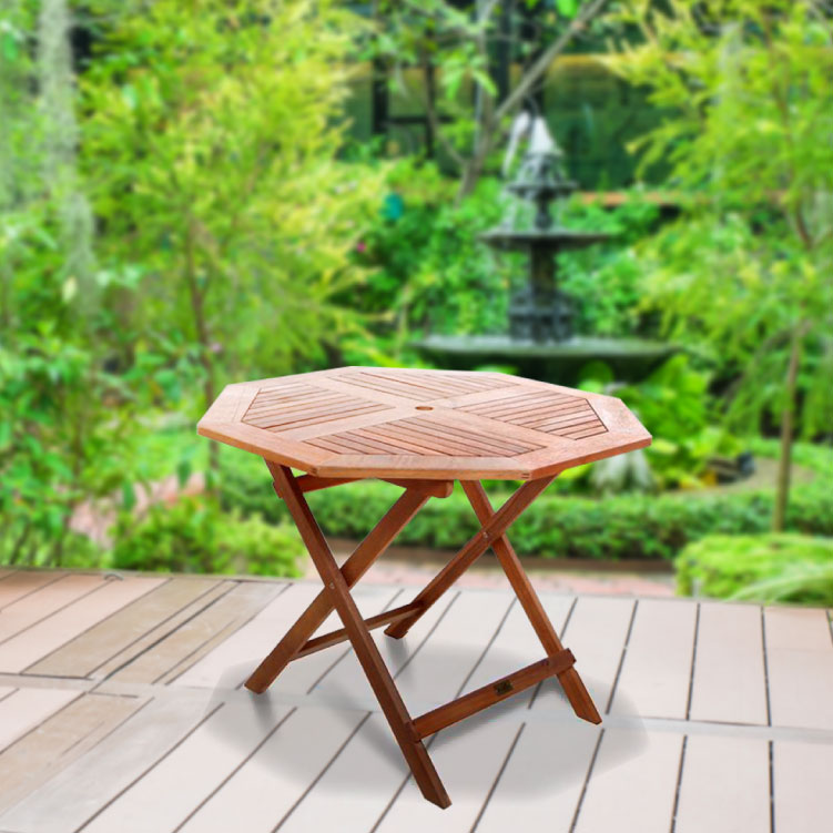 BillyOh Windsor 1.0m Octagonal Folding Garden Table