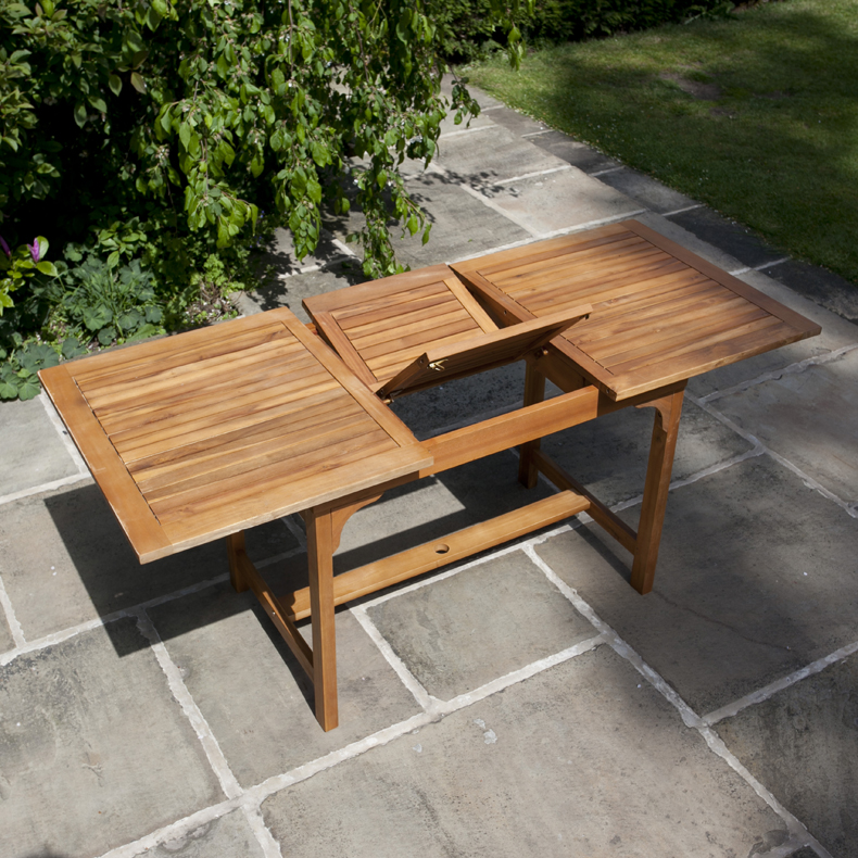 BillyOh Windsor Rectangular Extending Garden Table - 1.2-1.6m