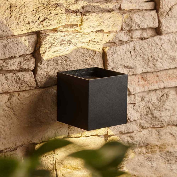 Outdoor Up and Down LED Square Box Wall Light