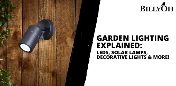 Garden Lighting Explained: LEDs, Solar Lamps, Decorative Lights & More!