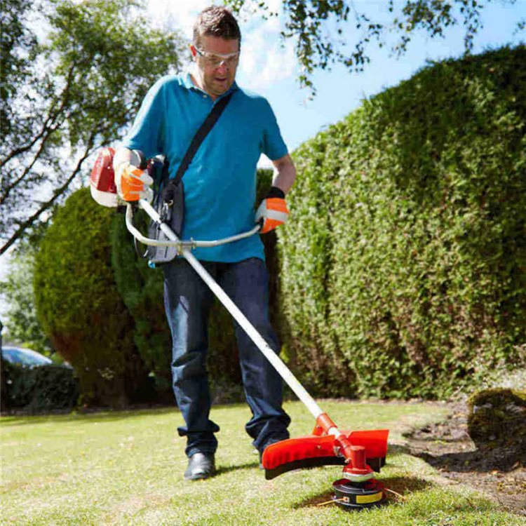 Powerful Petrol Grass Trimmer Brushcutter