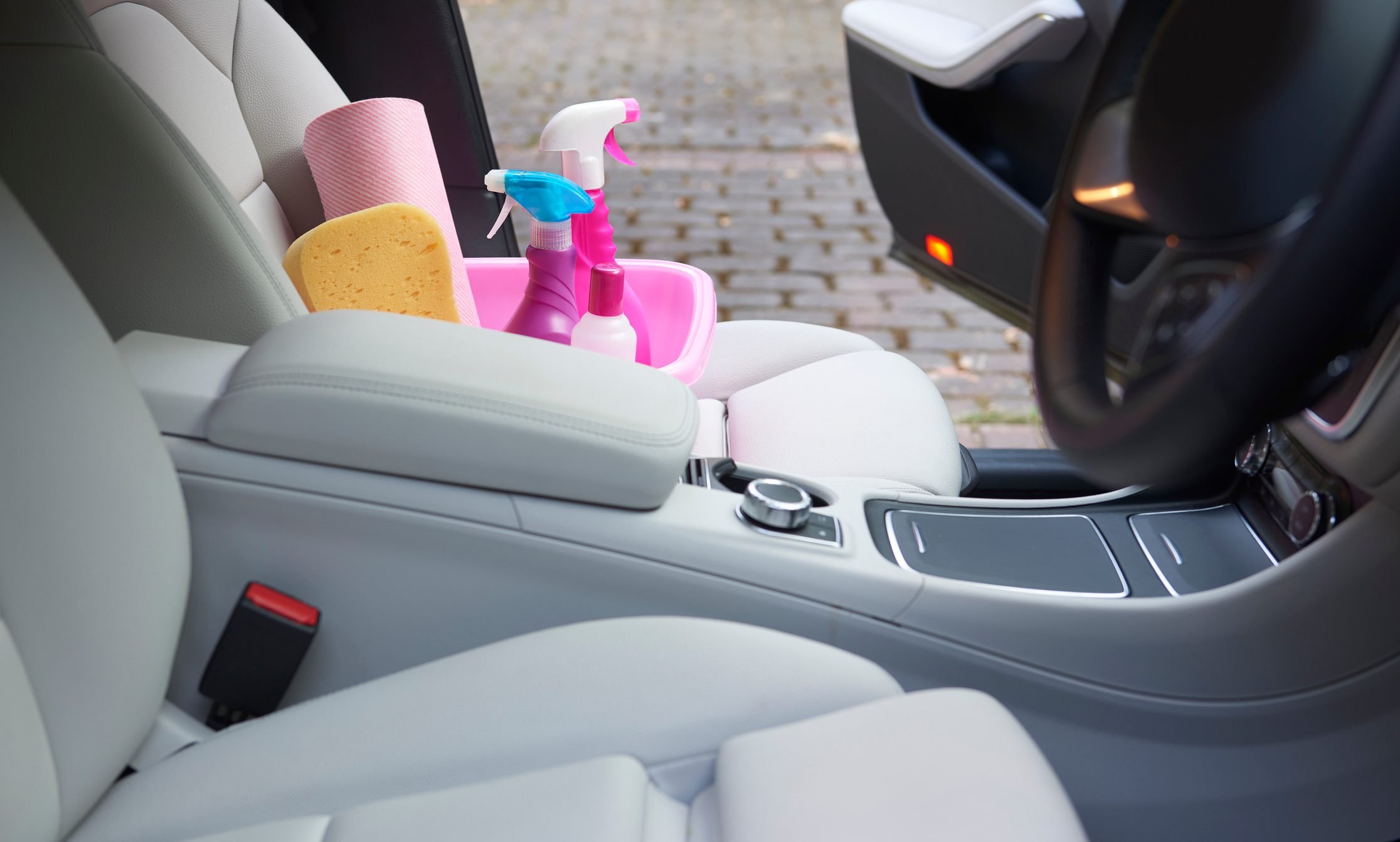 Cleaning products for car interior