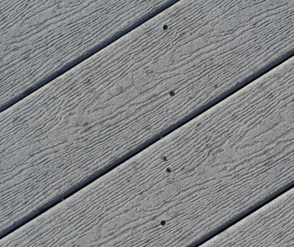 Polywood patio deck material