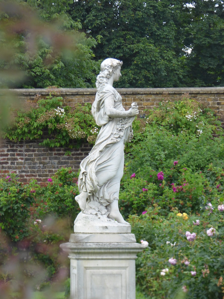 English garden sculpture