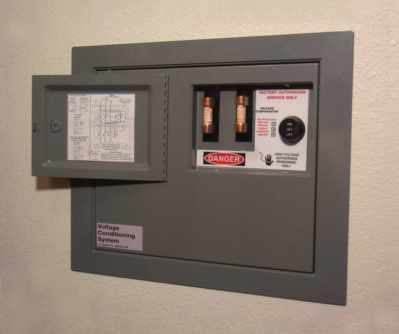 Faux electrical panel that doubles as a safe box