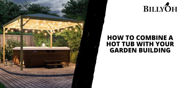 How to Combine a Hot Tub With Your Garden Building