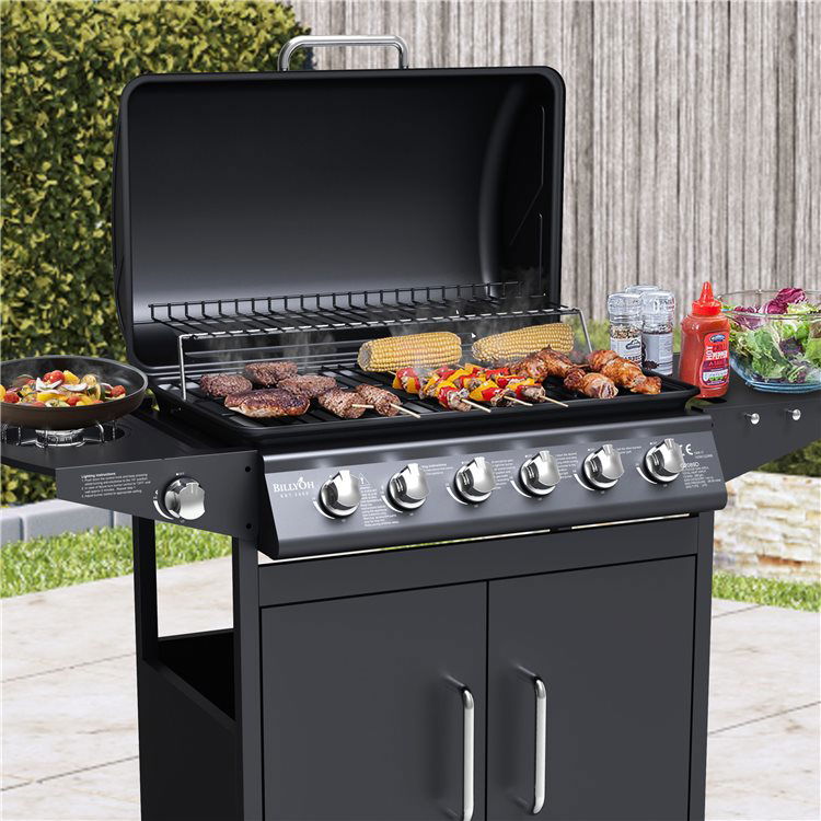 BillyOh Matrix 6 Burner Gas BBQ