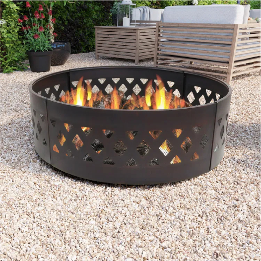 BillyOh Alaska Metal Campfire Fire Pit Ring