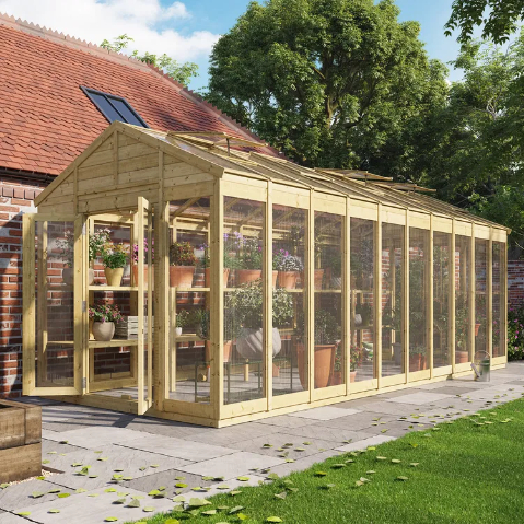 BillyOh Switch Pressure Treated Apex Wooden Greenhouse